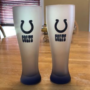 Indianapolis Colts 20 fl.oz. Beer Glasses.